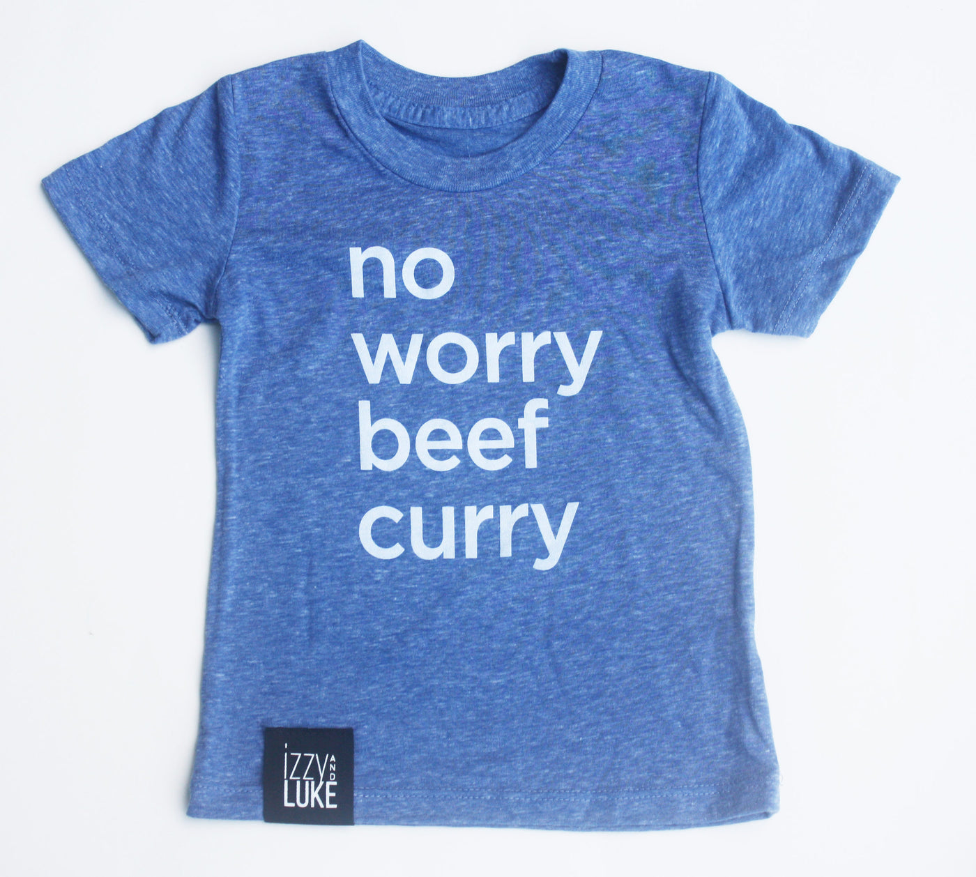 Izzy and Luke: No Worry Beef Curry Tシャツ Izzy and Luke: No Worry Beef Curry Tシャツ